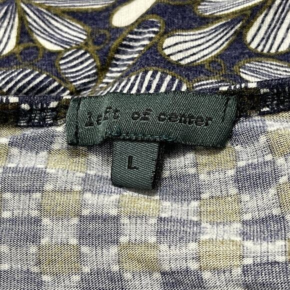 Left of Center Top Womens Size Large L Purple V-Neck Bohemian Prairie Y2K Style - Picture 6 of 6